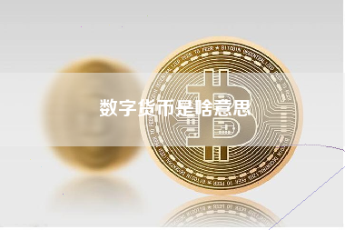 数字货币是啥意思